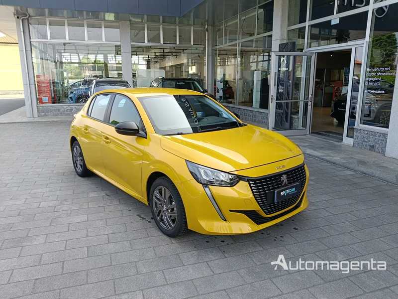 208 usata colore giallo