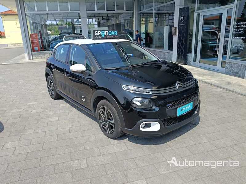 C3 usata aziendale- colore nero tetto bianco