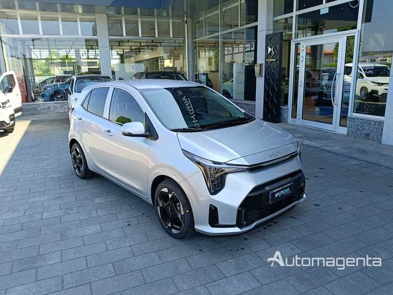 picanto kmo colore argento - vista laterale